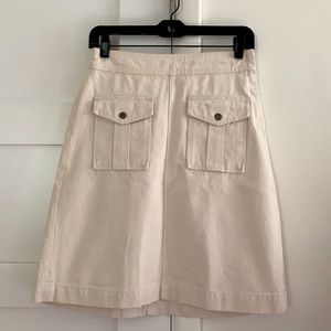 J Crew denim skirt